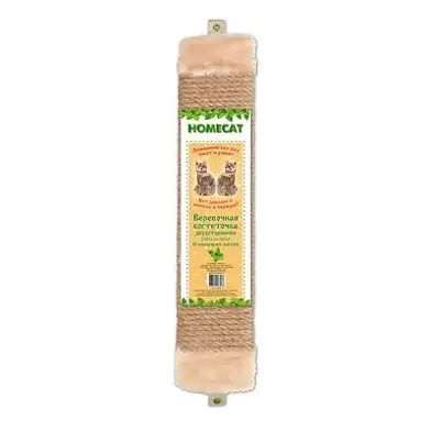 Homecat когтеточка для кошек с кошачьей мятой веревочная двухсторонняя